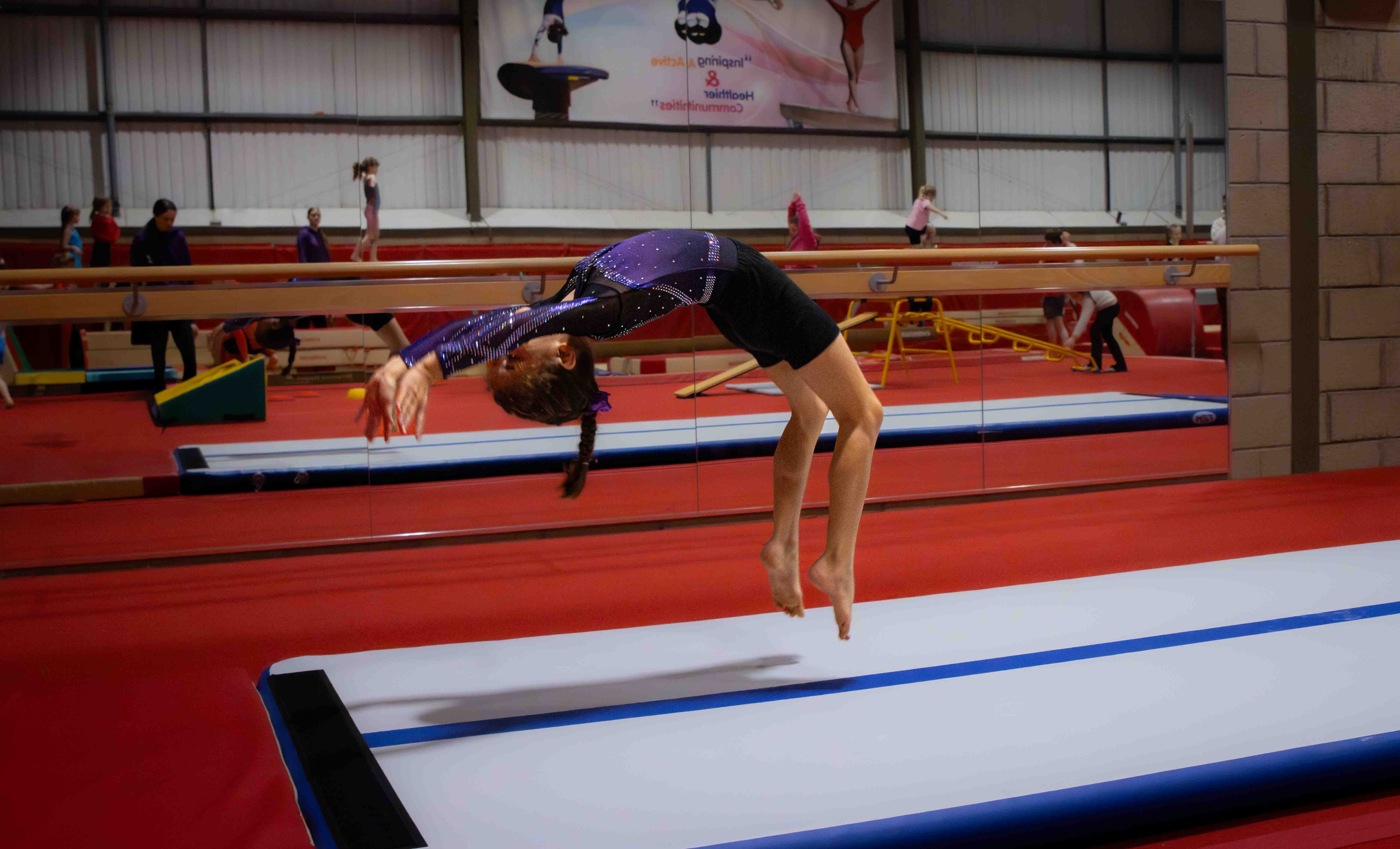 Saturday 12pm-1.30pm Tumble Skills (8+)